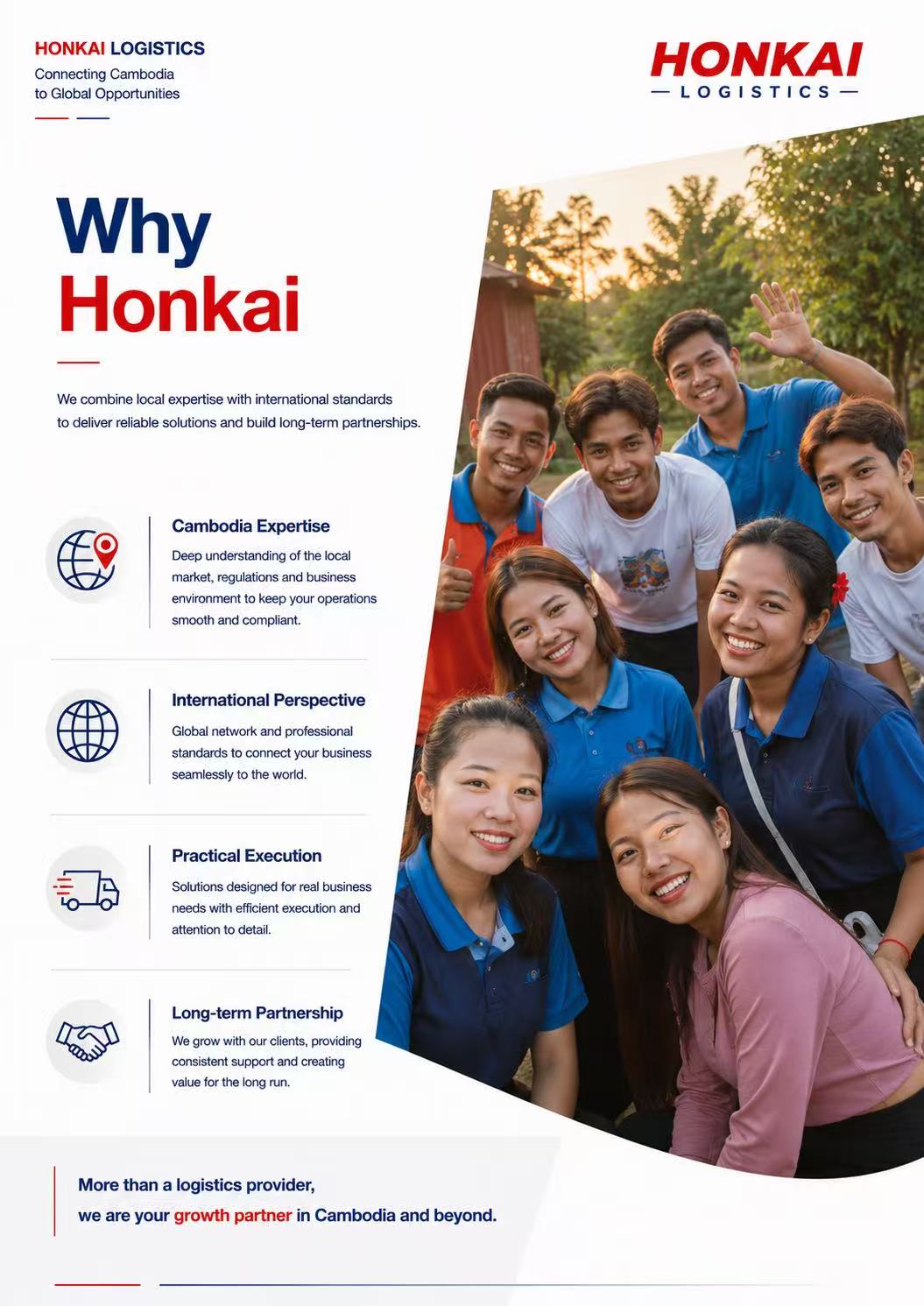 Why choose HONKAI Logistics